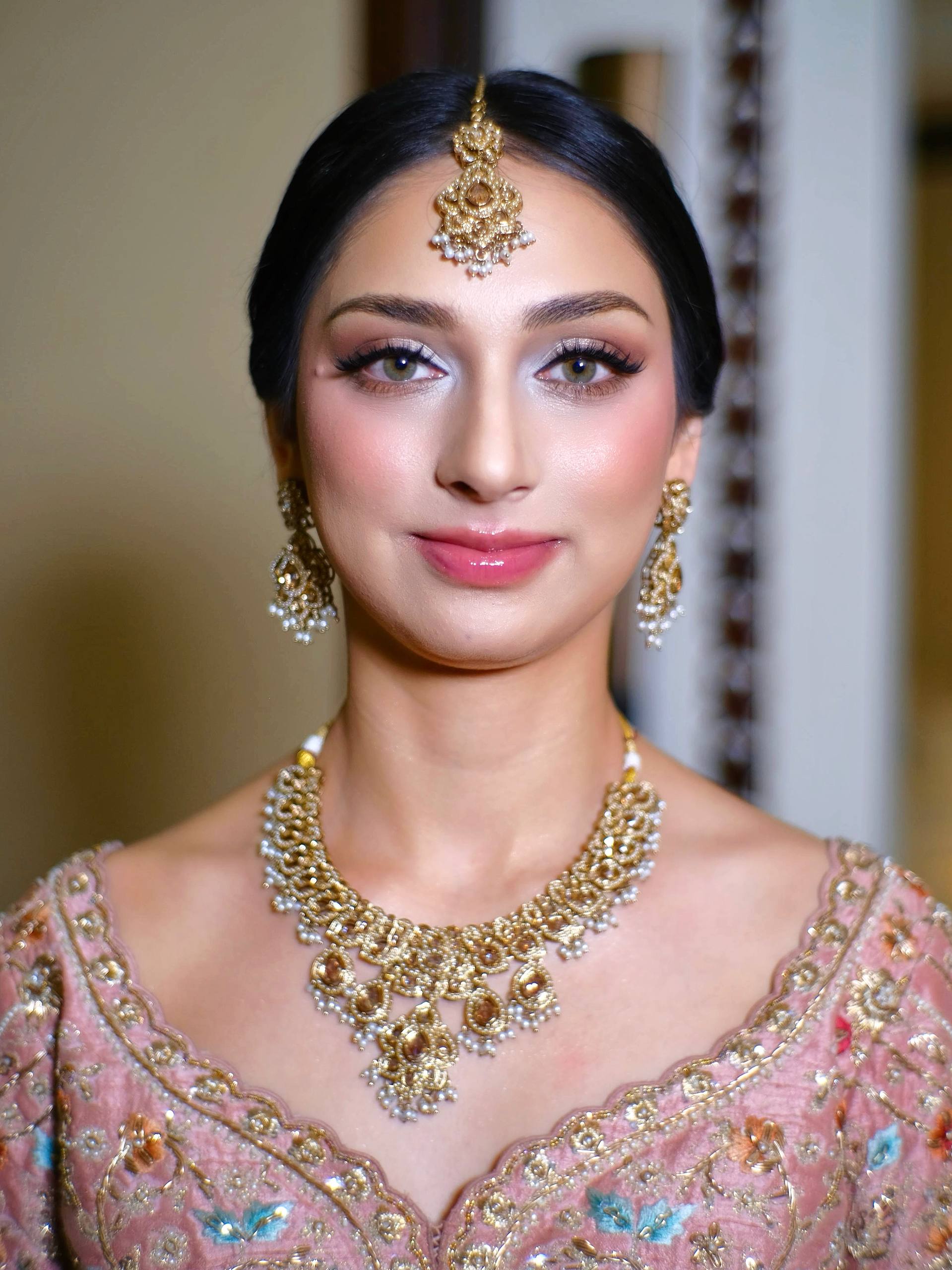 Wedding day makeup look by Corry